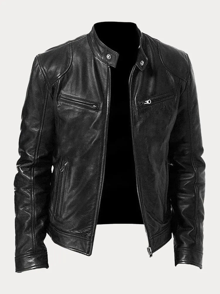 David™ - Veste en Cuir Casual