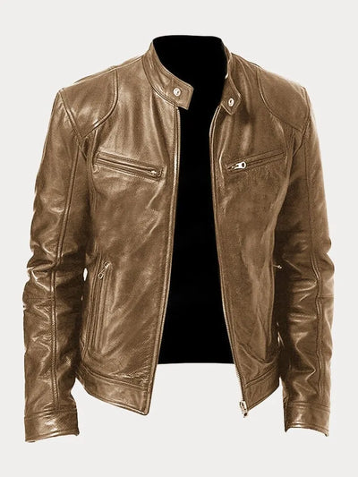 David™ - Veste en Cuir Casual