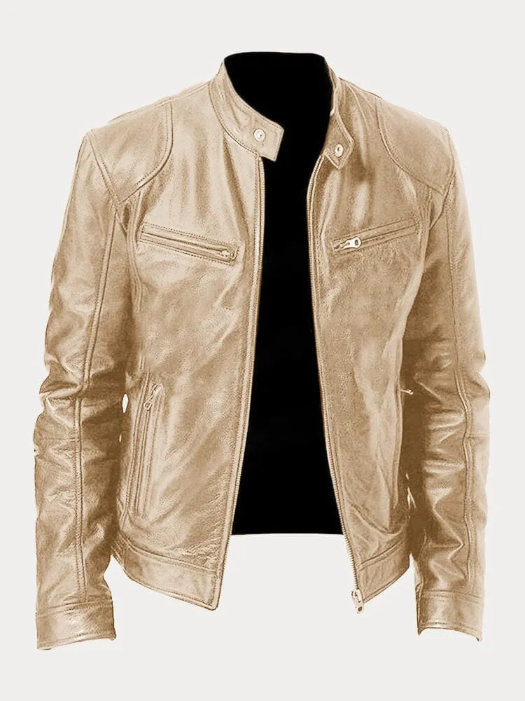 David™ - Veste en Cuir Casual