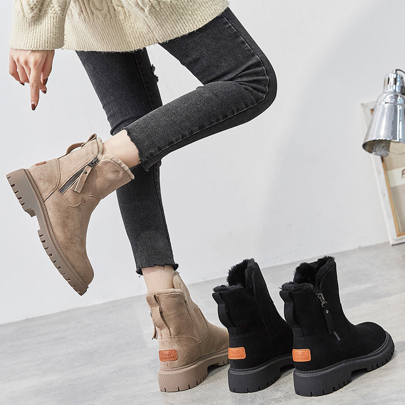 Lotte™ - Moderne Stiefeletten mit weichem Fleecefutter